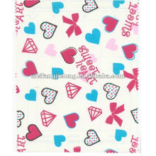 100%cotton 21*10 40*42 printed flannel fabric